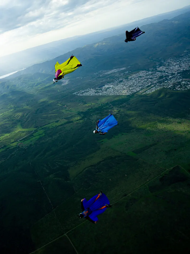 wingsuit — La Cumbre, Córdoba